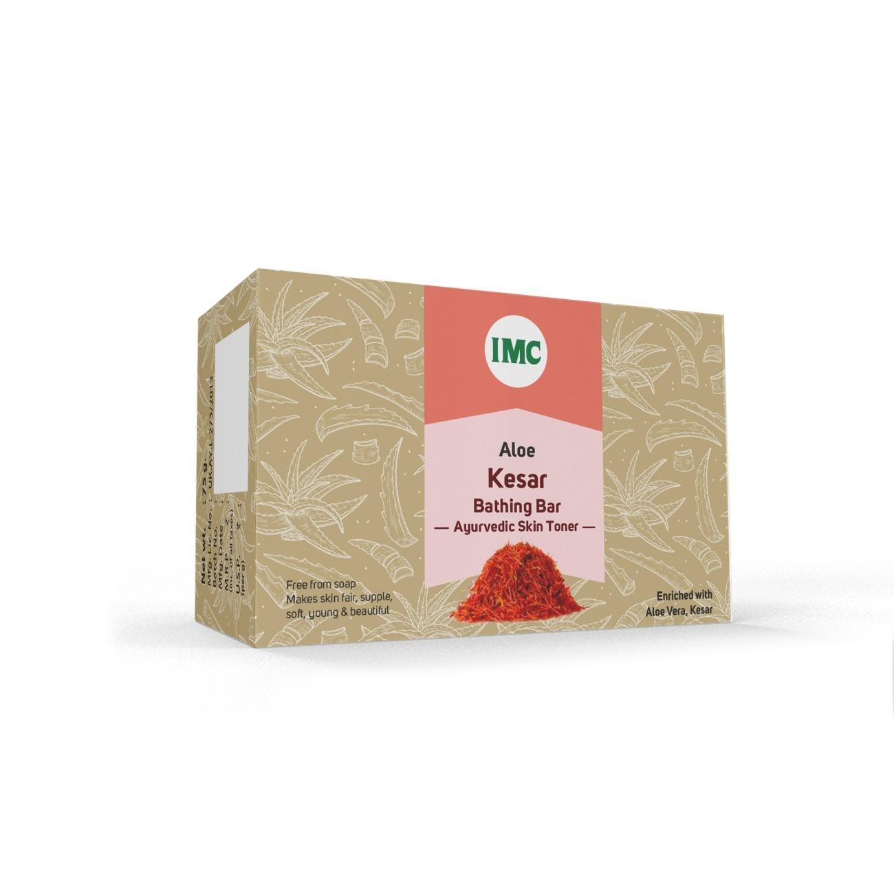 Aloe Kesar Bathing Bar